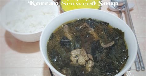 Resep Miyeok Guk Korean Seaweed Soup Oleh Indy Hindiyah Cookpad