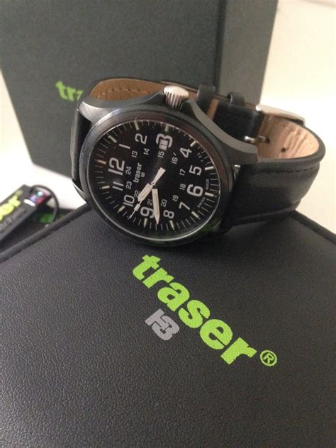 Traser Officer Pro Sapphire Leather Helveti Eu