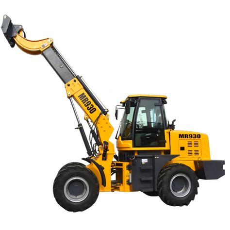 Mountain Raise Hydraulic Mini Telescopic 2ton Mr Wheel Loader For Farm