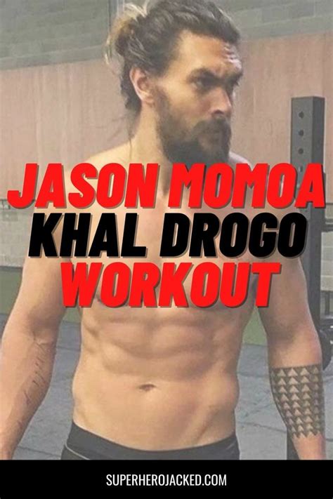 Jason Momoa Workout and Diet : Train to Become Aquaman! | Jason momoa ...