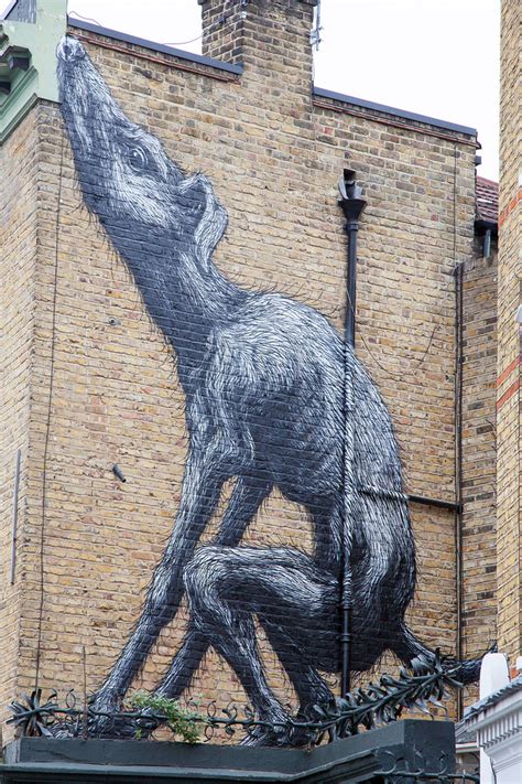 Roa New Mural In London Uk Streetartnews Streetartnews