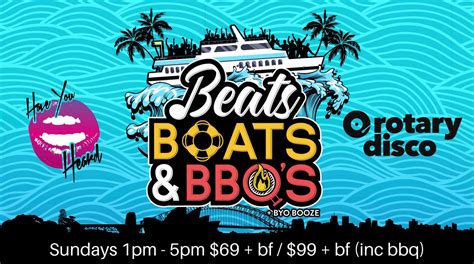 Tickets For Beats Boats And Bbqs In Sydney From Ticketbooth