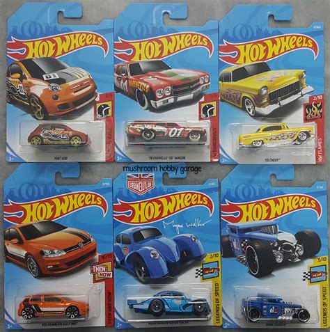 Mushroom Hobby Garage Hot Wheels 2018 Case A Revealed
