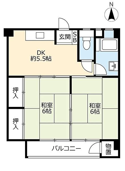 【ホームズ】ur都市機構長住五丁目団地 5階の建物情報｜福岡県福岡市南区長住5丁目15 10