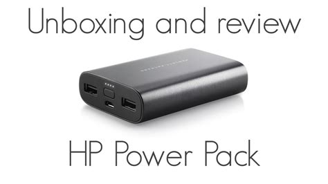 HP Power Pack 7500 MAh Unboxing And Review YouTube