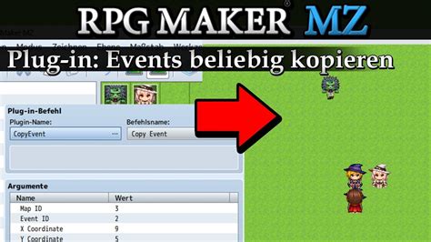 RPG Maker MZ Events Von Beliebiger Map Kopieren Tutorial Deutsch