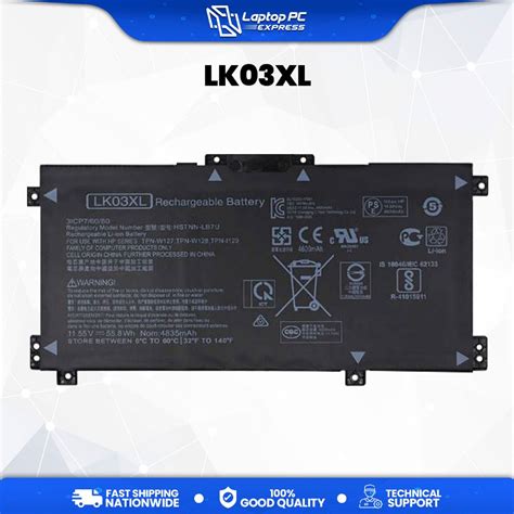 Laptop Battery LK03XL For HP Envy X360 Convertible 15 BP 15 BQ 15 CN