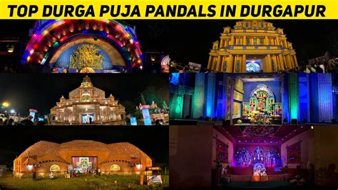 Top Durga Puja Pandals In Durgapur 2021🔥 4k Durgapur Vlogs Youtube