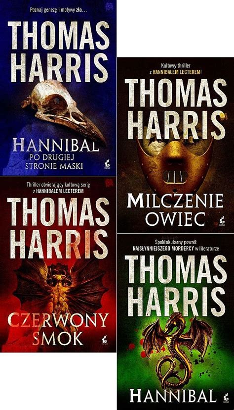 HARRIS 4x HANNIBAL Milczenie Owiec Czerwony Smok 9961088993