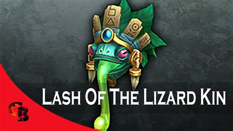 Dota 2 Store Shadow Shaman Lash Of The Lizard Kin Immortal Youtube