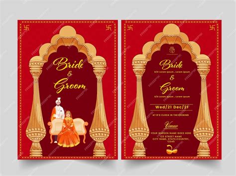 Indian Wedding Card PSD Images, Photos | Mungfali