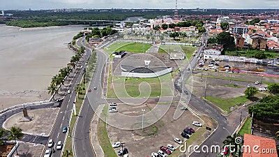 Downtown Sao Luis Maranhao At Northeast Brazil Tourism Landmark Of