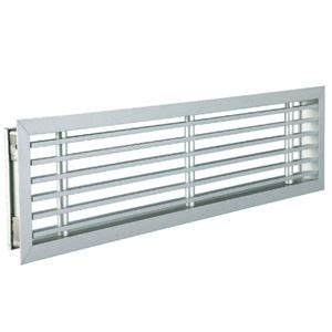 Grille de ventilation en aluminium anodisé A10400 PANOL