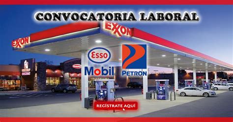 ESSO Y MOBIL Requiere Personal