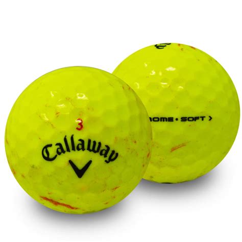 Callaway Chrome Soft Yellow Lake Balls MailOrderGolf Cheap Golf Balls