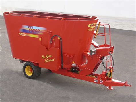 Vertical Mixing Wagon TIGER V1 VMS Series SEKO INDUSTRIES Towed