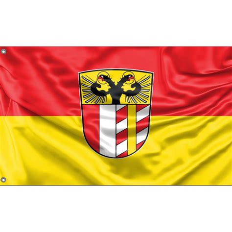 Swabia Flag, Germany Unique Design Print High Quality Materials Size 3x5 Ft / 90x150 Cm Made in ...