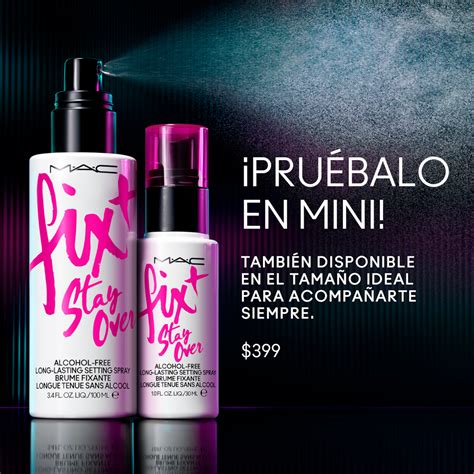 Spray Fijador Fix Stay Over Mac Cosmetics México Sitio Oficial