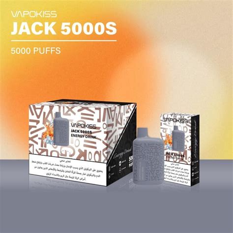 VAPOKISS Jack Disposable 5000Puffs Cloud Vape