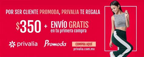 Promoción Privalia Promoda de 350 de descuento envío gratis en