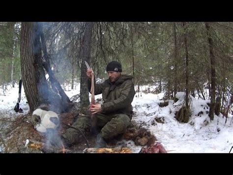 80 дней в тайге. Пушной промысел. Видеодневник. Часть 13 - YouTube