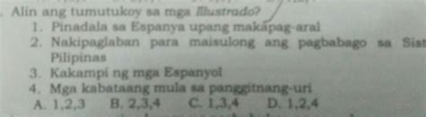 Alin Ang Tumutukoy Sa Mga Ilustrado Brainlyph