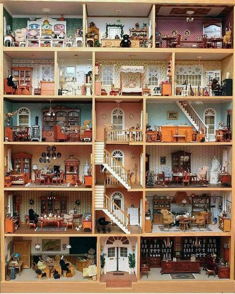 The Miniature World Doll House Plans Dolls House Interiors Doll House