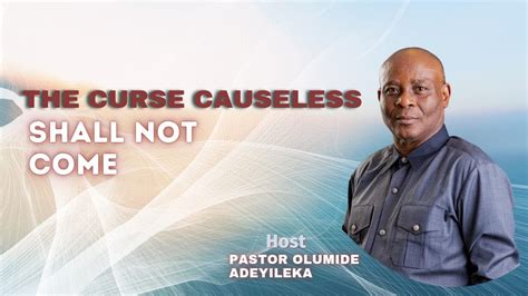 THE CURSE CAUSELESS SHALL NOT STAND ELEVATION HOUR PRAYER MEETING