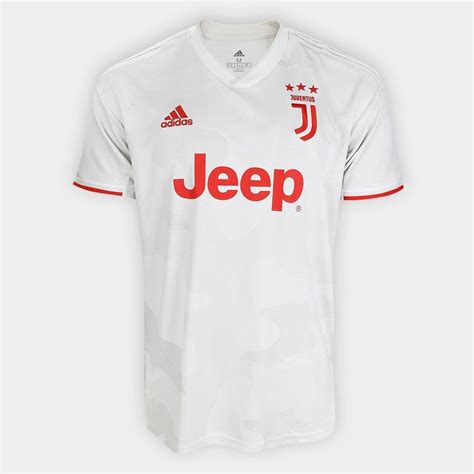 Camisa Juventus Away 19 20 s nº Torcedor Adidas Masculina Branco e