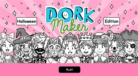 Halloween Dork Maker | Dork Diaries UK