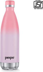 Pexpo Electro 1000 Hot Cold ISI Certified Thermosteel Water Bottle Leakproof 980 Ml Flask
