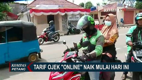 Ketok Palu Mulai Hari Ini Tarif Ojek Online Resmi Naik Video