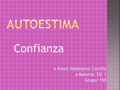 Autoestima Ppt Descarga Gratuita