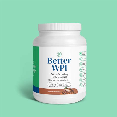 Better WPI - Whey Protein (Chocolate) – Better Than Bread