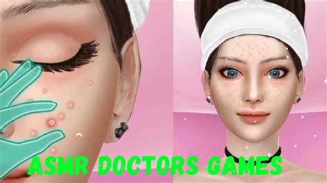 Asmr Hospital Doctors Gameplay Acne Removal Asmr Gamer Girl Youtube