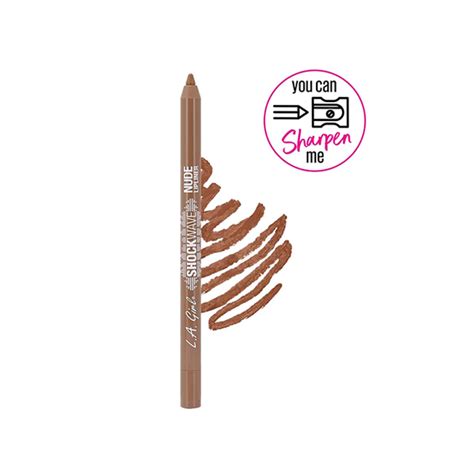 Buy L A Girl Shockwave Nude Lip Liner Maple Glaze 1 2 Gm Online At Discounted Price Netmeds