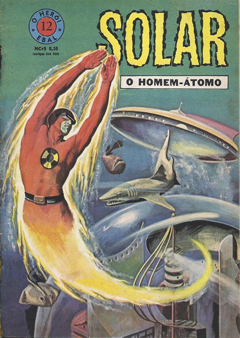 GIBI SOLAR O HOMEM ÁTOMO EDITORA EBAL FORMATO GDE Nº 12 AGO 1967 34 PAG