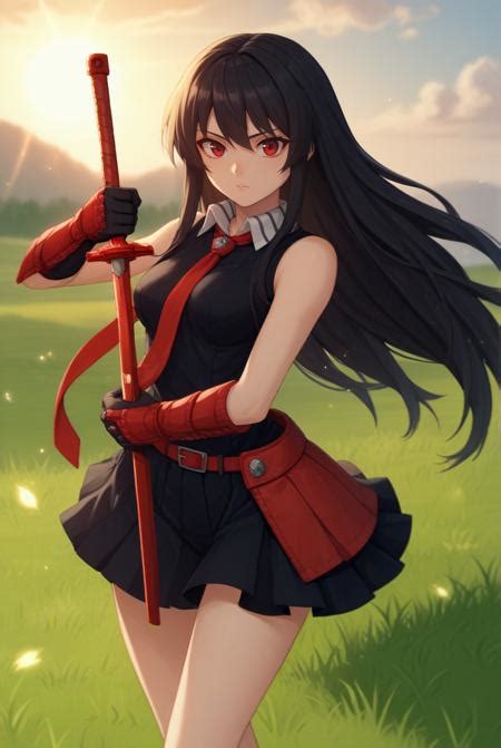 Ai Art Model Akame Akame Ga Kill Pixai