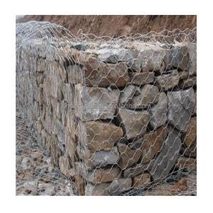 Galvanized Hexagonal Woven Wire Mesh Gabion Baskets X X M With