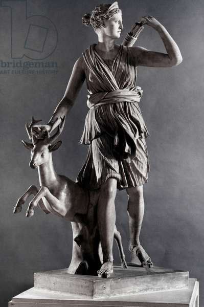 Greece Artemis Diana Artemis The Huntress Diana Of Versailles