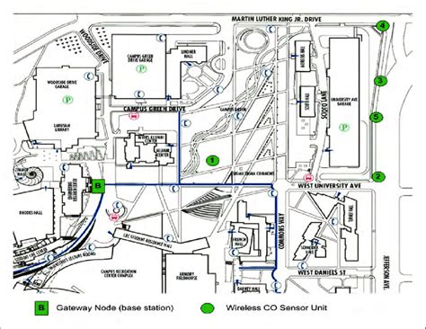 University Cincinnati Campus Map