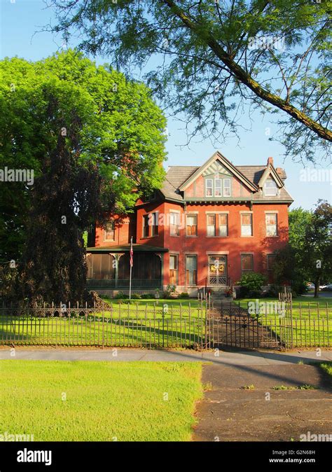 Seneca Falls Historical Society Museum Stock Photo - Alamy