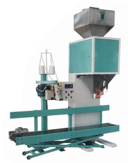 Biomass Granules Bagging Machine For 25kg Semi Auto Filling Weighing