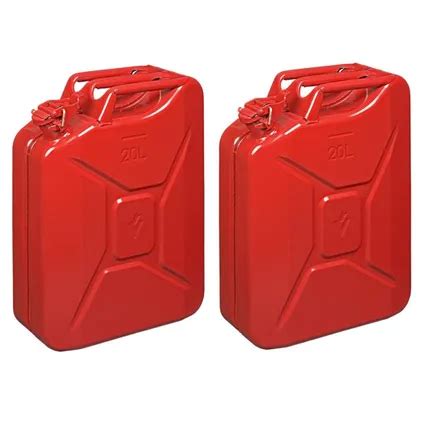 Pro Plus Jerrycan Metaal 20 Liter Rood