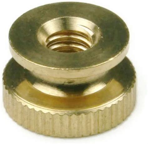 Brass Knurled Nut At Rs 450 Kilogram Thumb Nuts In Jamnagar ID