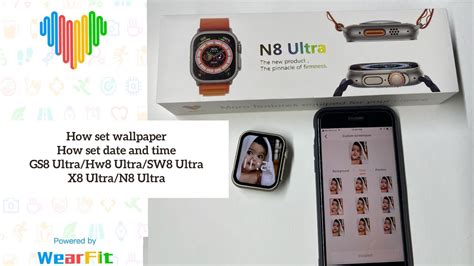 How Set Wallpaper How Set Date And Time Gs Ultra Hw Ultra Sw Ultra