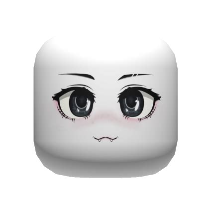 Black Anime Vampire Face White Skin Tone Roblox Item Rolimon S