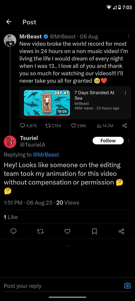 This the Person that took down Mrbeast, 7 Days Stranded At Sea Video ...