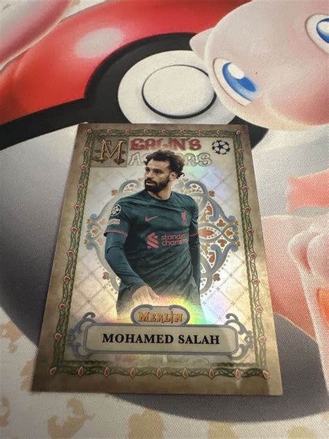 Topps Merlin Masters Mohamed Salah Liverpool Fc Mm Mint Nm Uefa