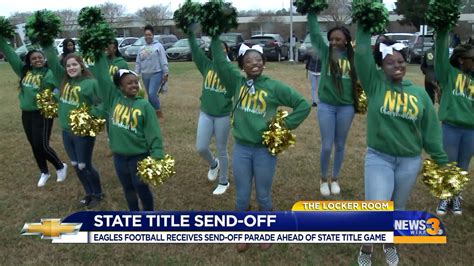 Northeastern High School football team is celebrated during send-off ...